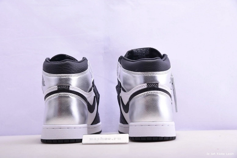 OG  Toe” Air “Silver CD0461-001 1 High Jordan  0407